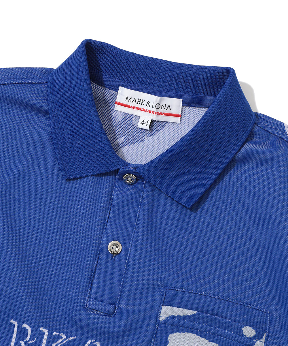 Gauge Camouflage Jacquard Polo | MEN