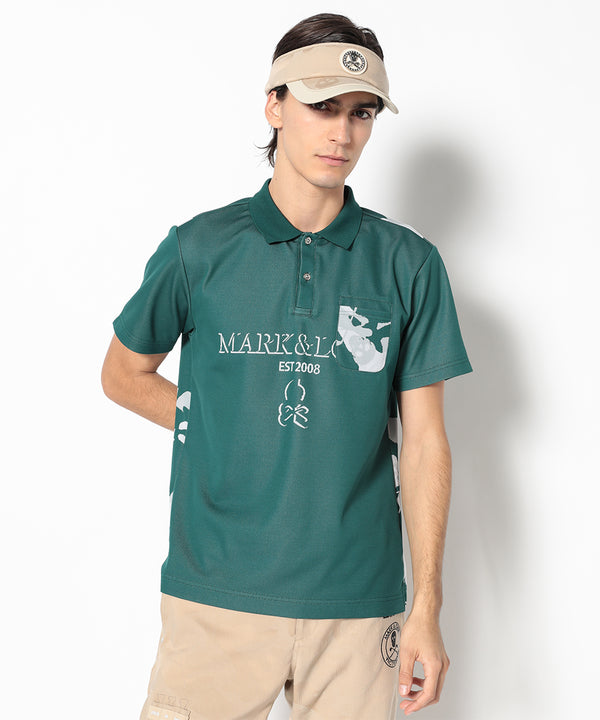 Gauge Camouflage Jacquard Polo | MEN