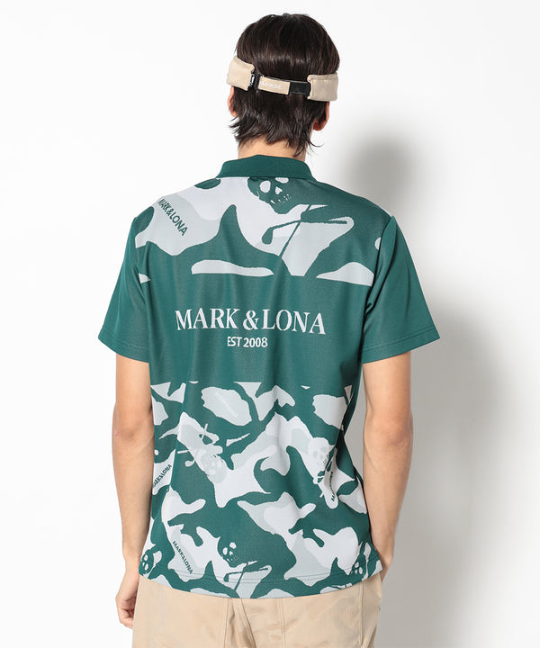 Gauge Camouflage Jacquard Polo | MEN