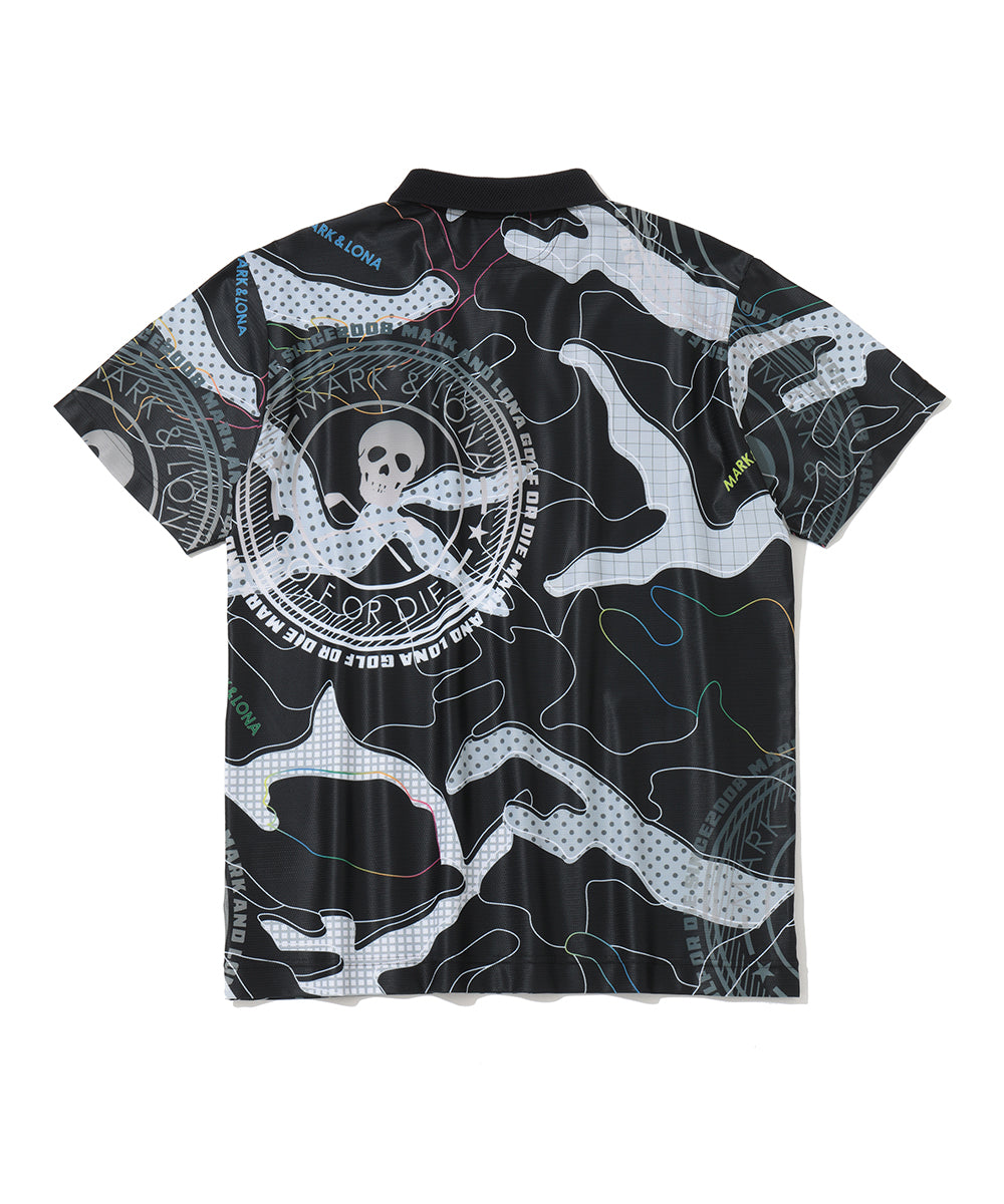 Axon Camo Mesh Performance Polo | MEN