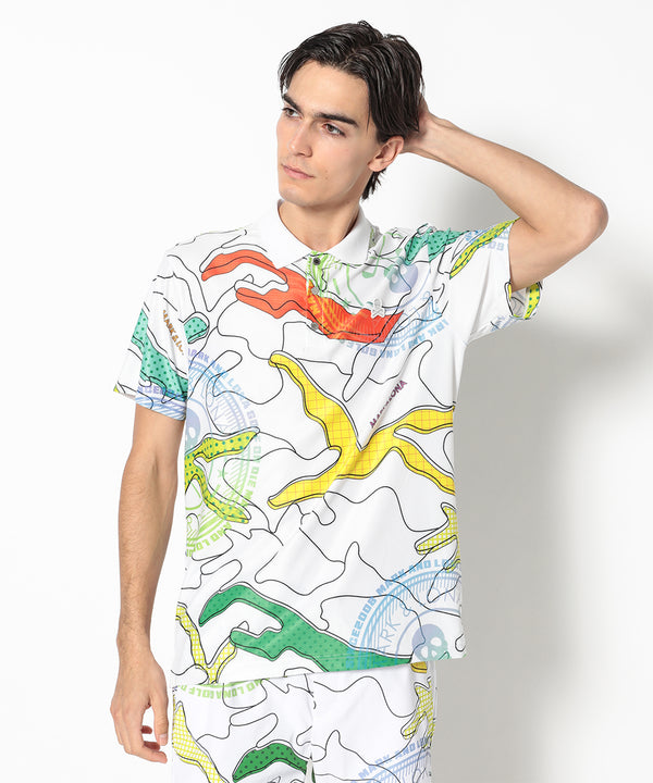 モデル:身長187cm,チェスト93cm,ウエスト78cm,ヒップ93cm,着用サイズL