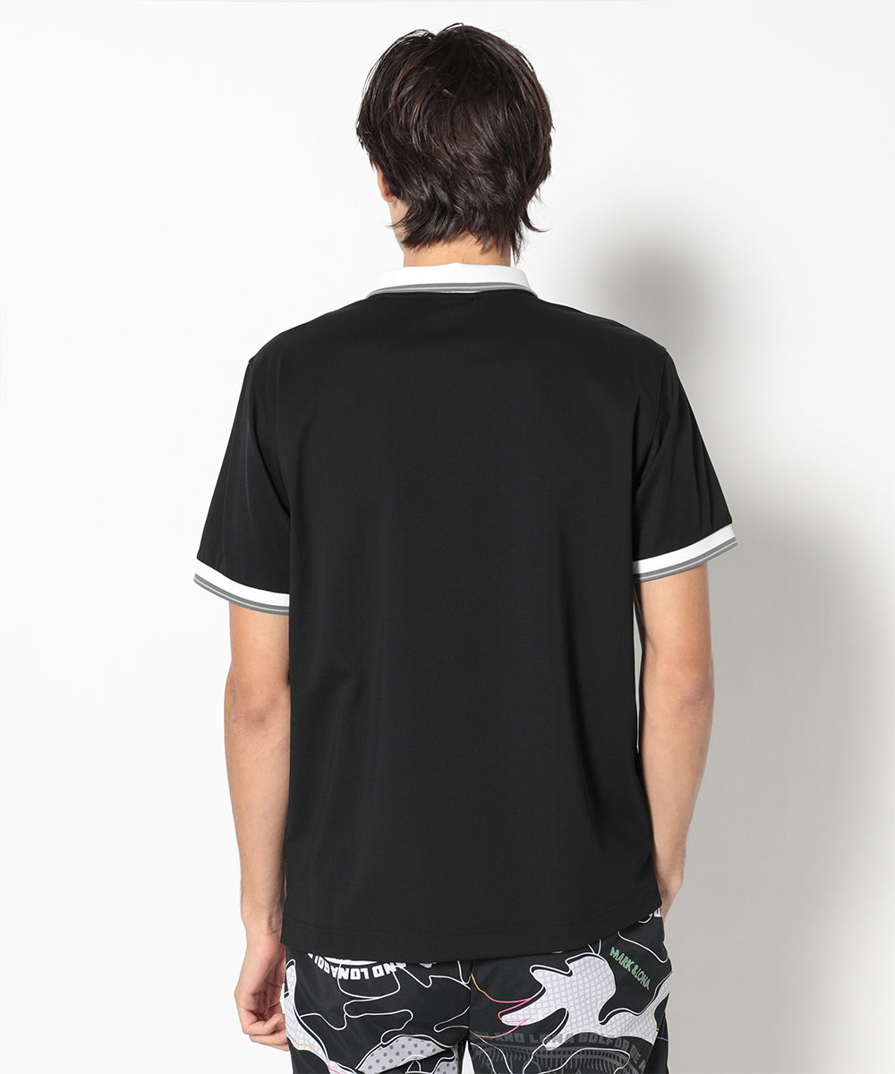 モデル:身長187cm,チェスト93cm,ウエスト78cm,ヒップ93cm,着用サイズL