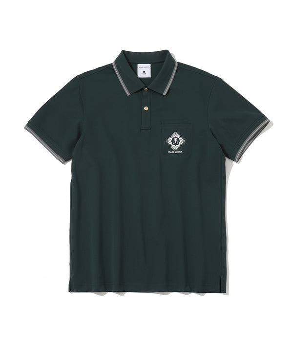 Stela Patch Pocket Stretch Piqué Polo | MEN
