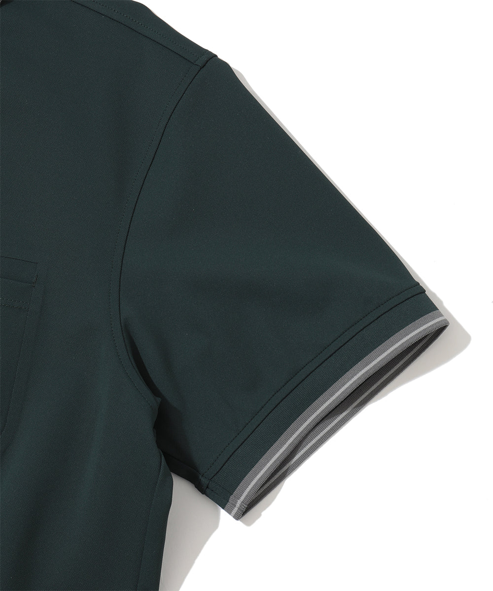 Stela Patch Pocket Stretch Piqué Polo | MEN