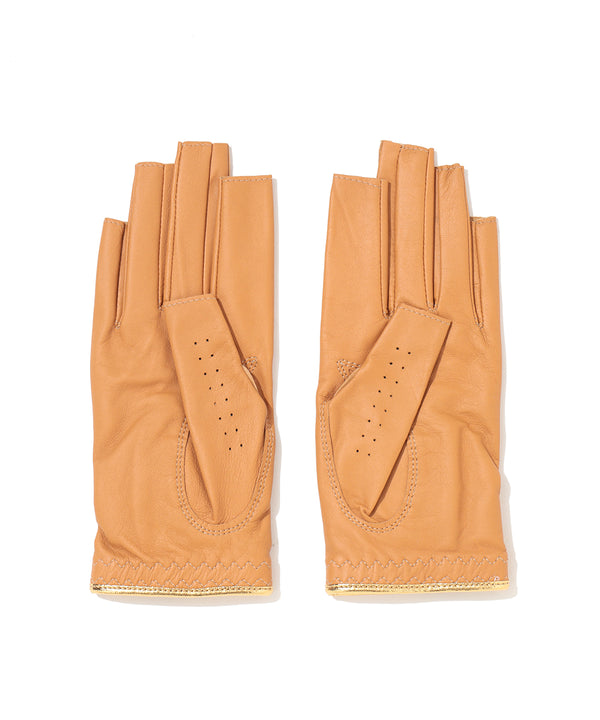 Element Nail Cut Lamb Leather Gloves | WOMEN