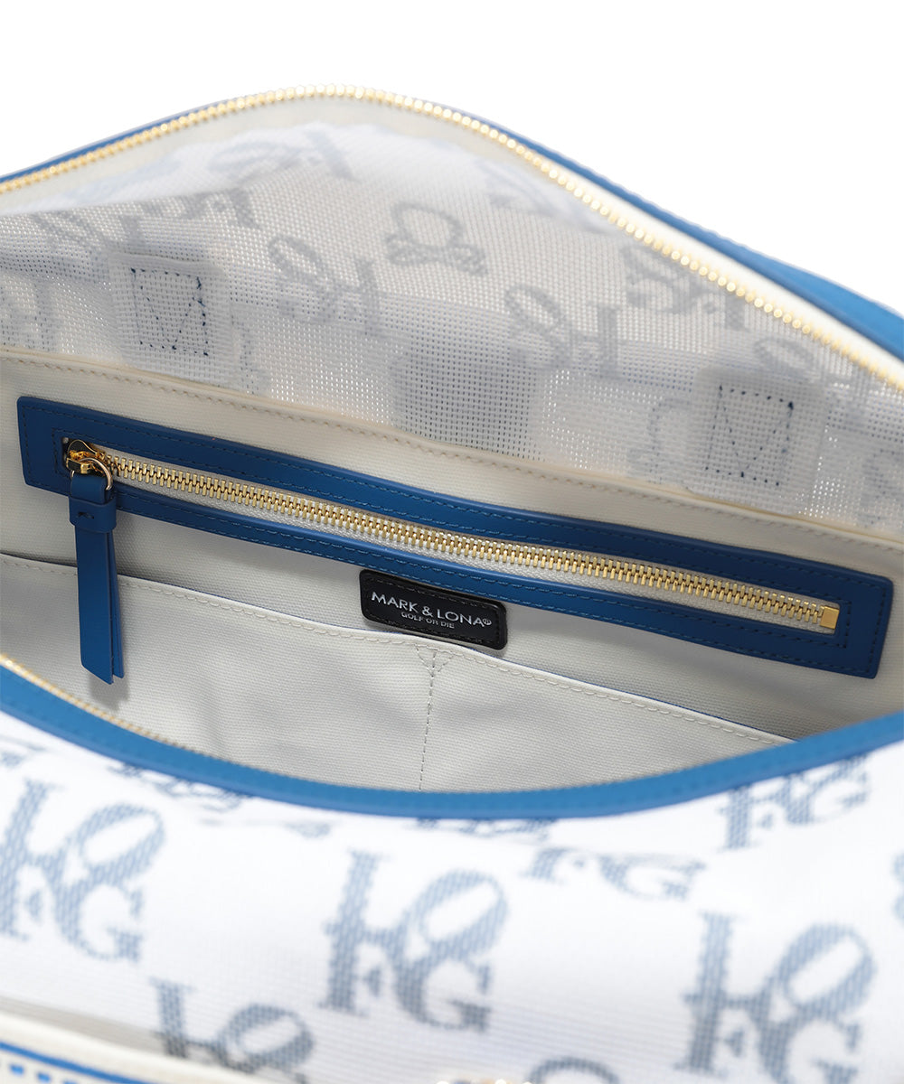 Ever Monogram Mesh Boston Bag