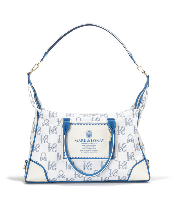 Ever Monogram Mesh Boston Bag
