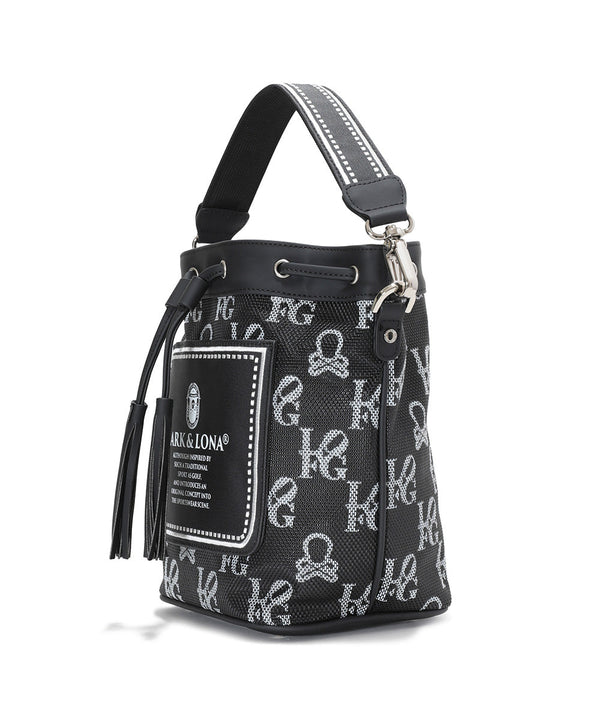 Ever Monogram Mesh Cinch Bag