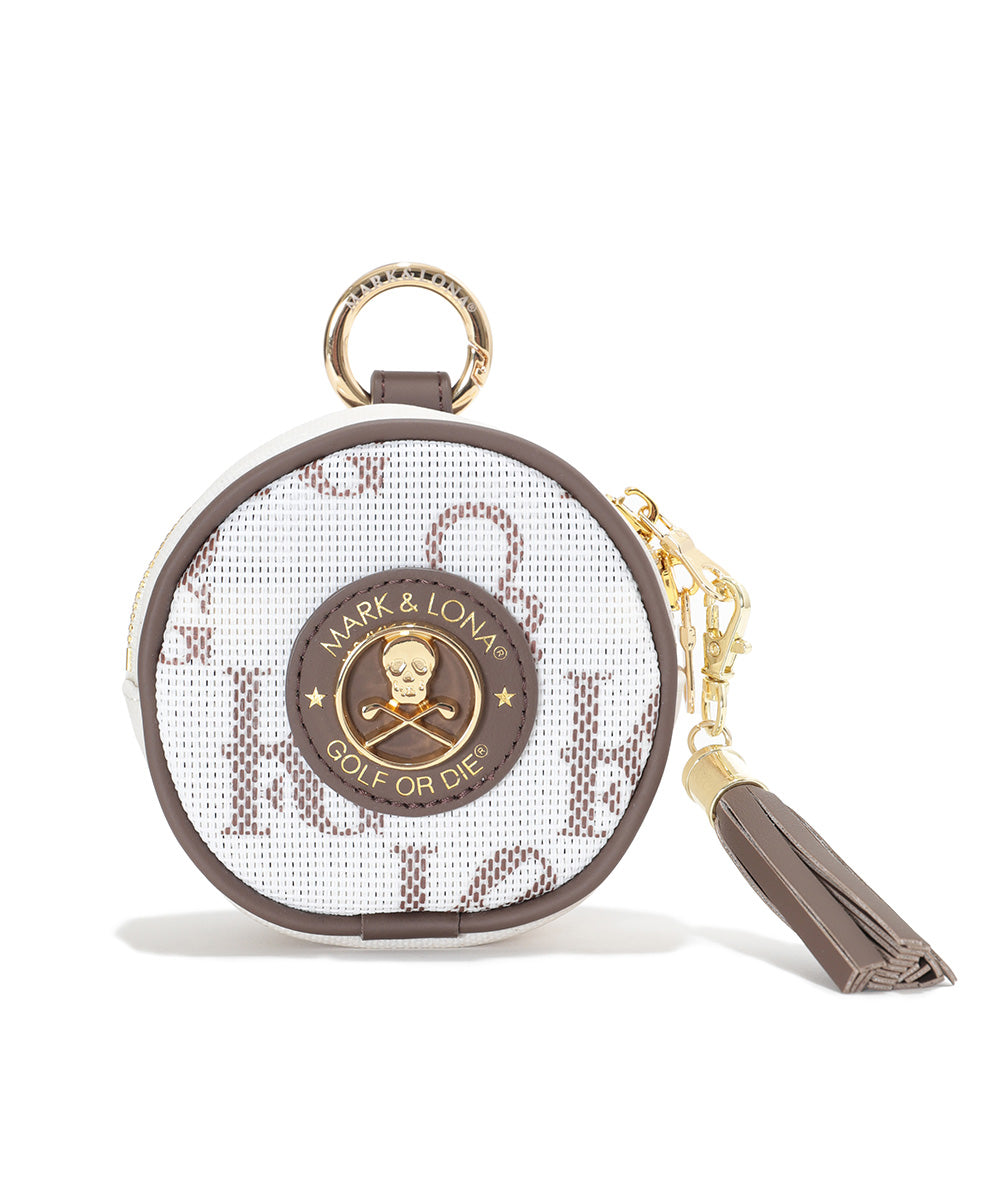 Ever Monogram Mesh Ball Pouch