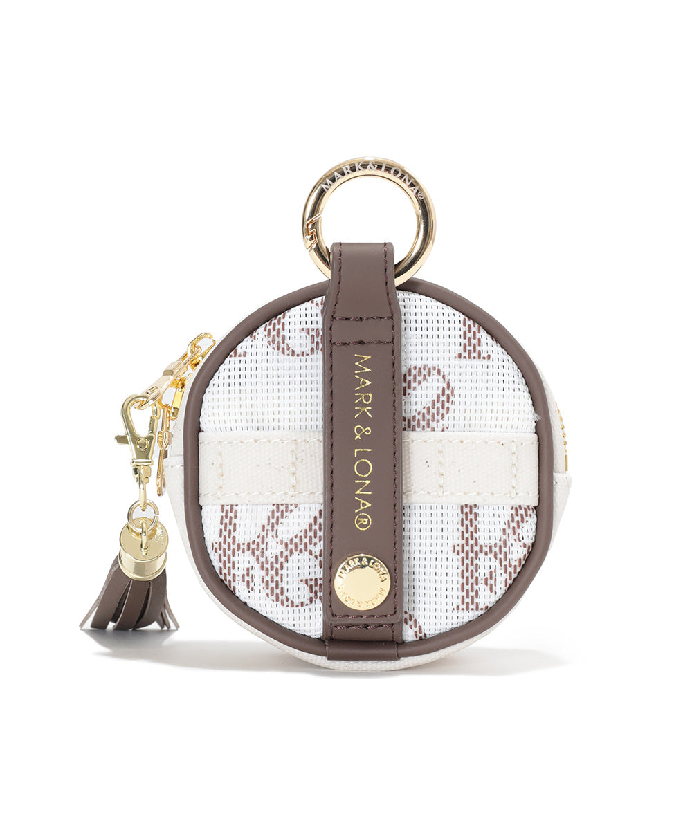 Ever Monogram Mesh Ball Pouch