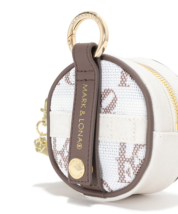 Ever Monogram Mesh Ball Pouch