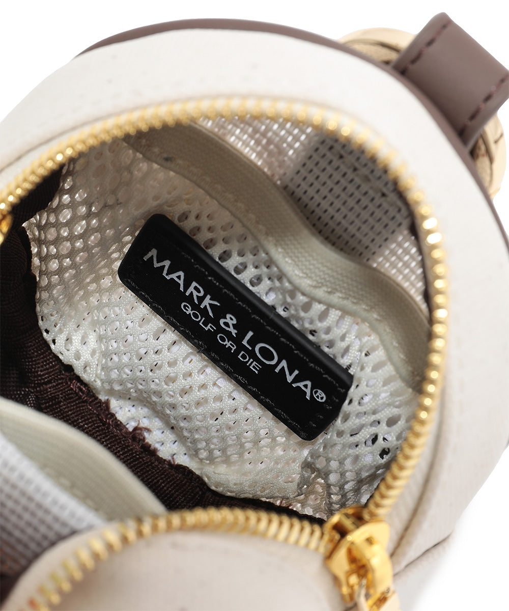 Ever Monogram Mesh Ball Pouch