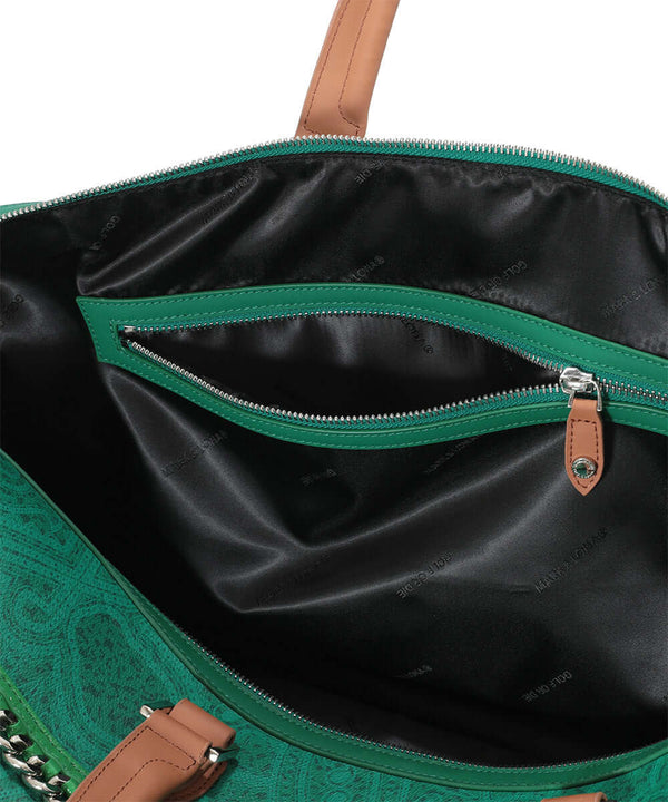 Mirage Paisley Boston Bag