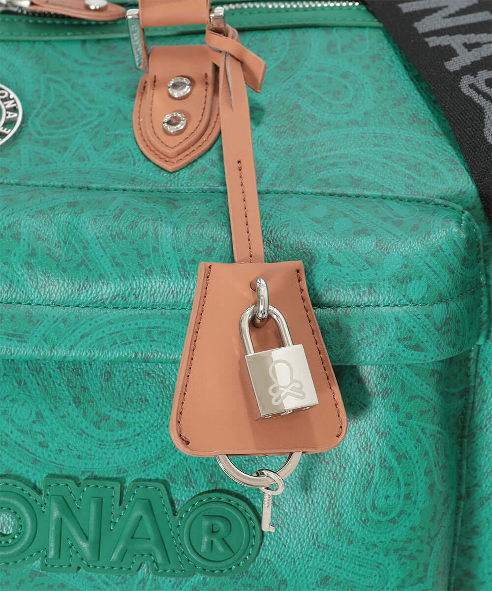 Mirage Paisley Boston Bag