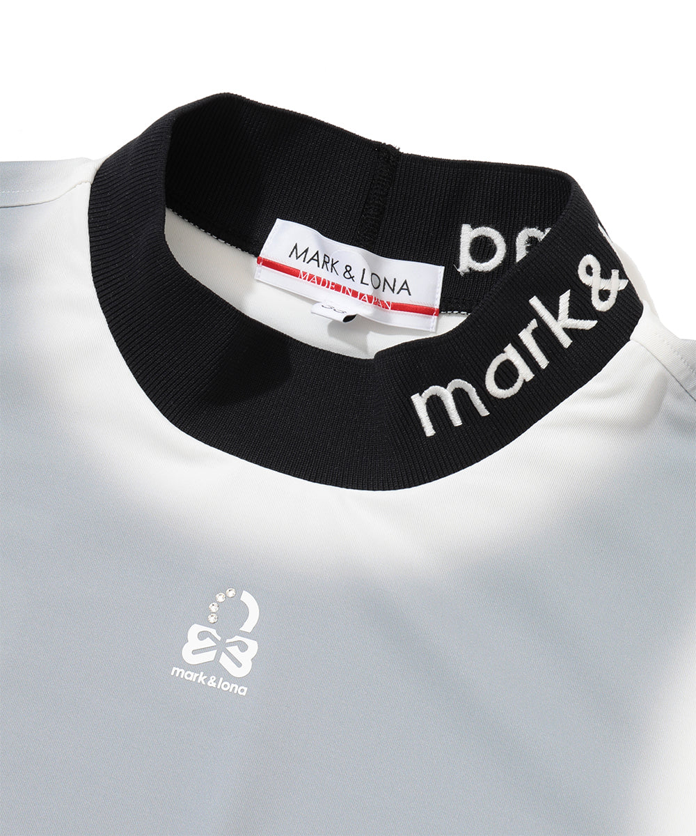 Lumière Icon Mock Neck Tee | WOMEN