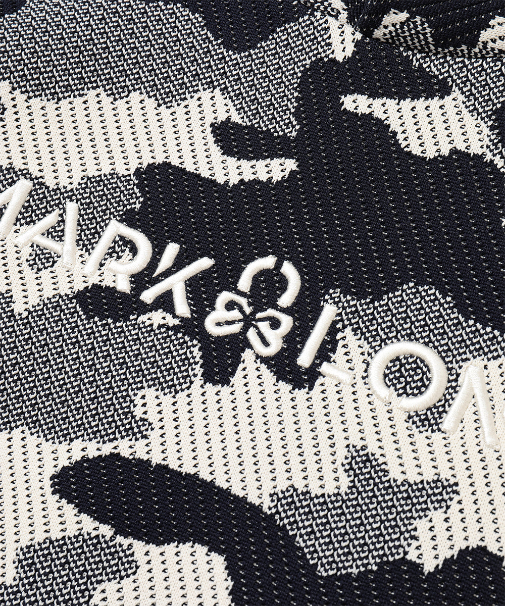 Mercury Camo Jacquard Knit Hoodie | WOMEN