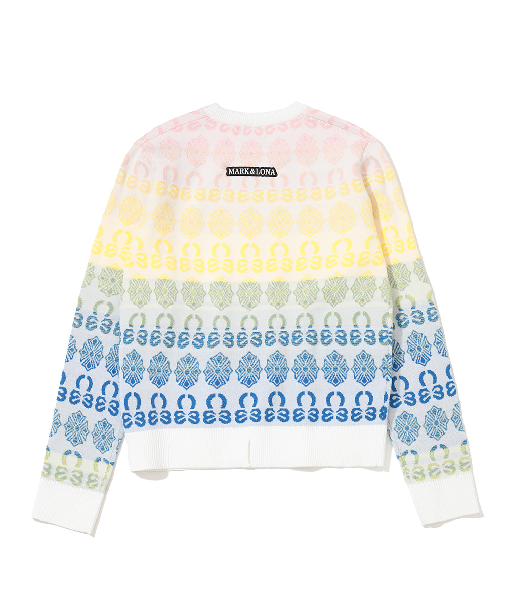 Fractur Gradient Knit | WOMEN