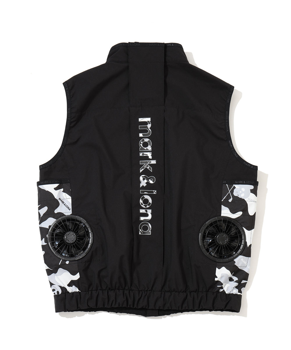 ファン付きセット | Mercury Camo Cooling Fan Vest | WOMEN