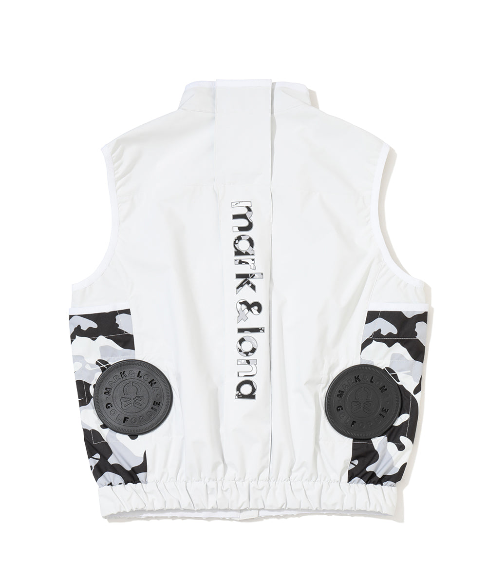 ファン付きセット | Mercury Camo Cooling Fan Vest | WOMEN
