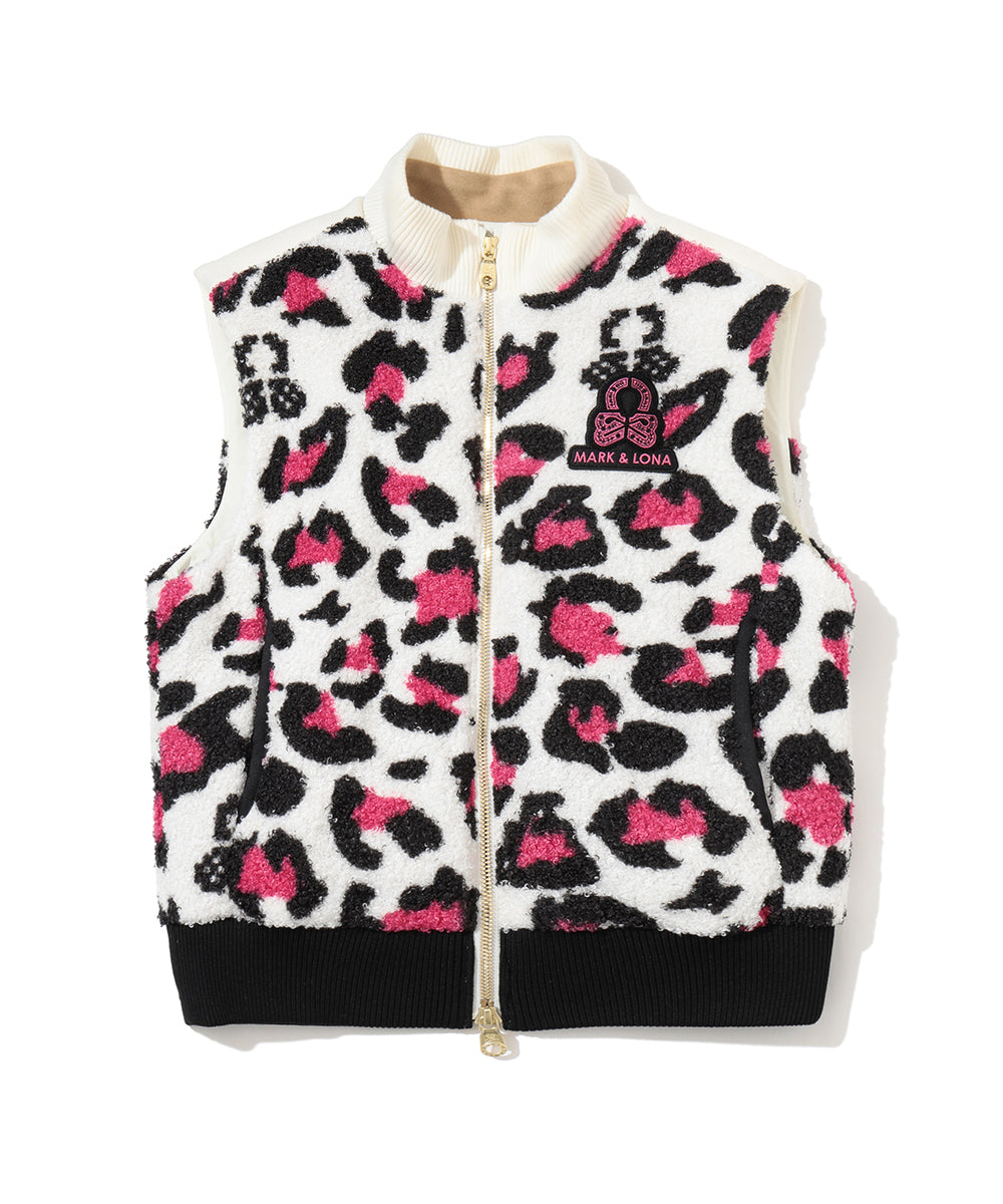 Pantera Curly Boa Vest | WOMEN