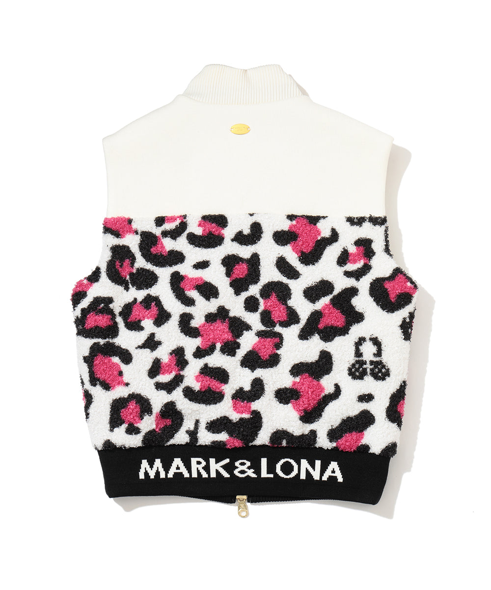 Pantera Curly Boa Vest | WOMEN