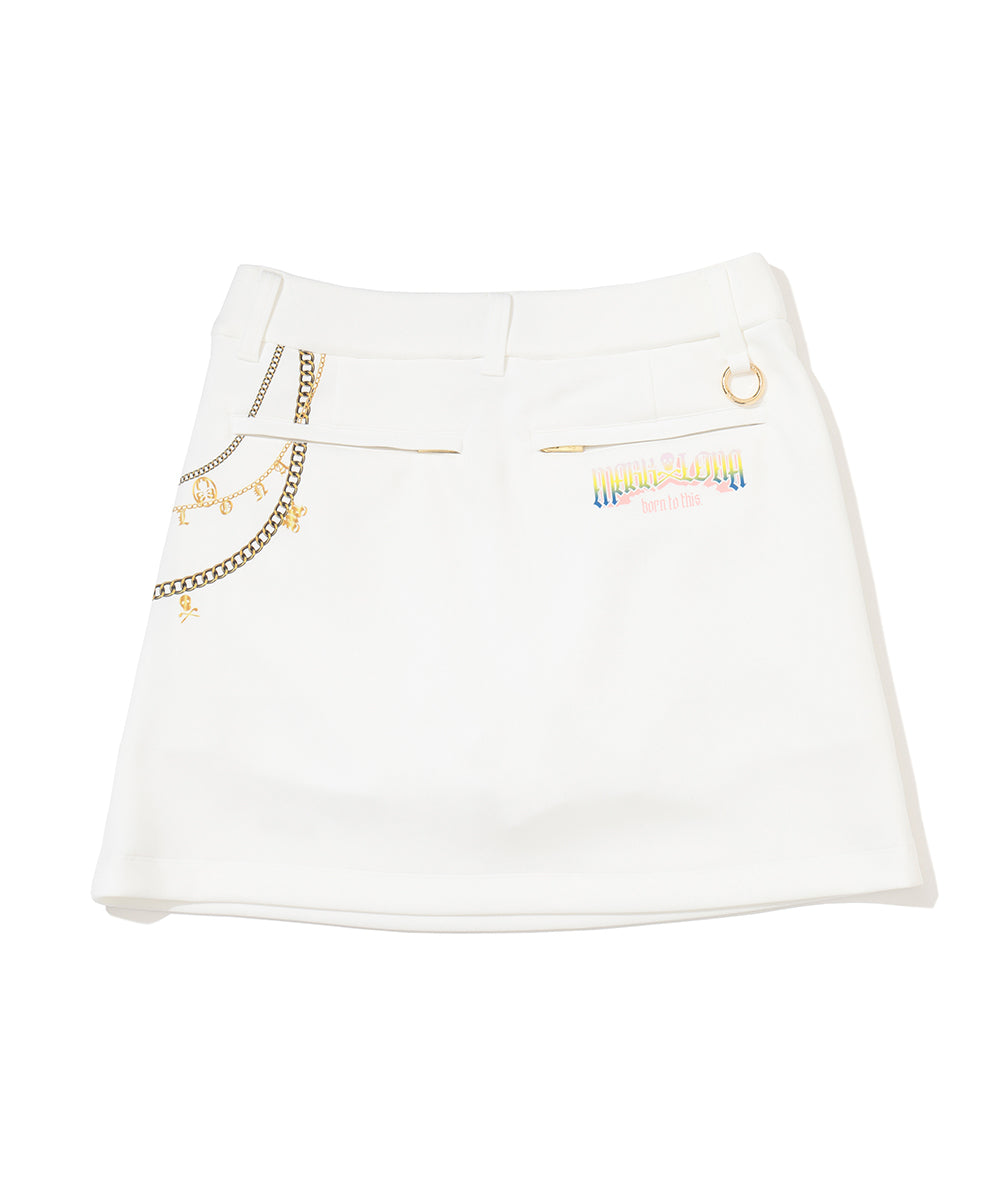 Saint Palm Chain Skirt | WOMEN