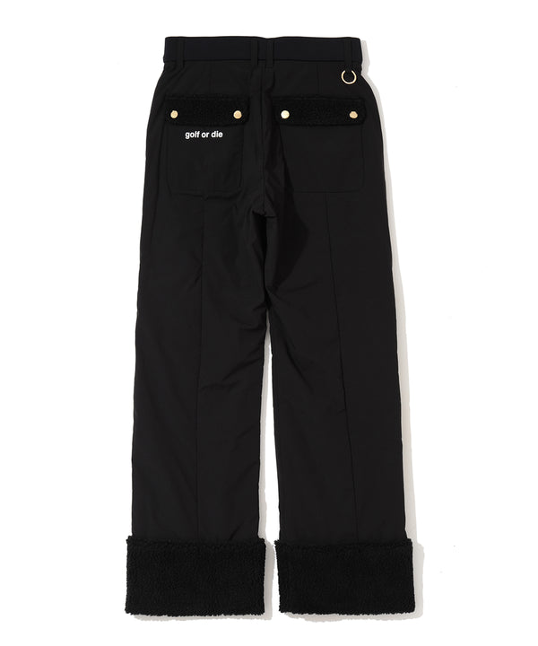 Oblivion Boa Cuff Pants | WOMEN