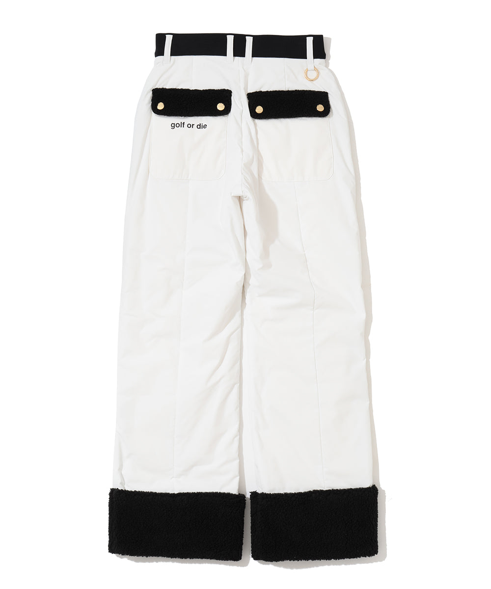 Oblivion Boa Cuff Pants | WOMEN