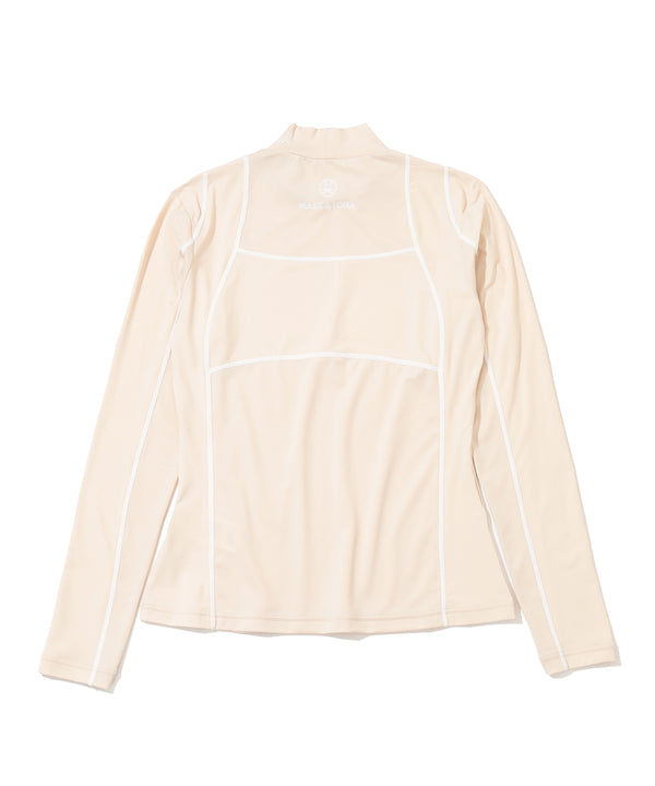 Contour Mesh L/S Top | WOMEN