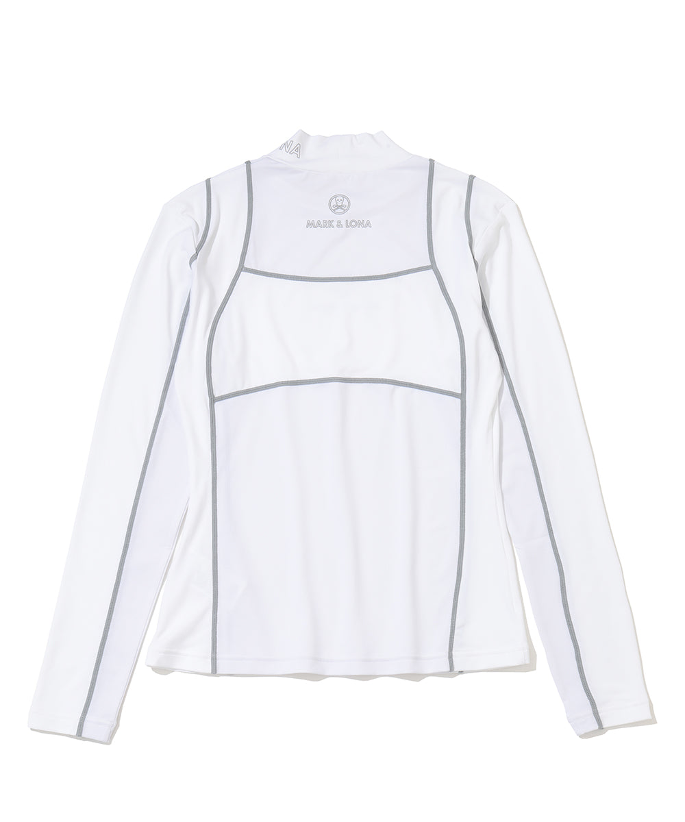 Contour Mesh L/S Top | WOMEN