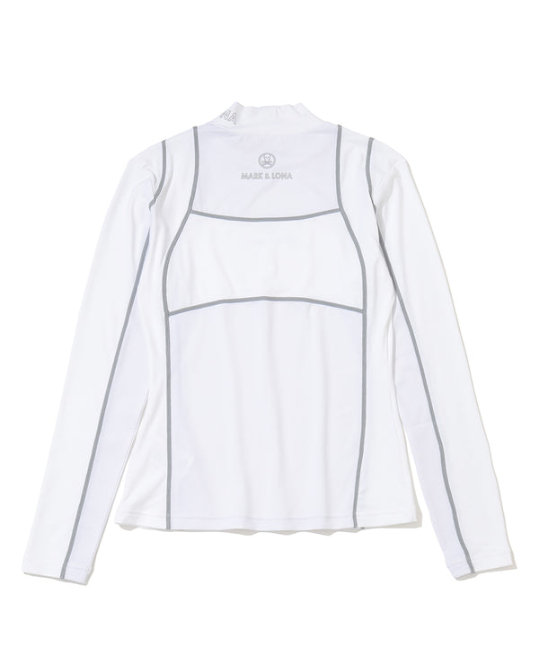 Contour Mesh L/S Top | WOMEN