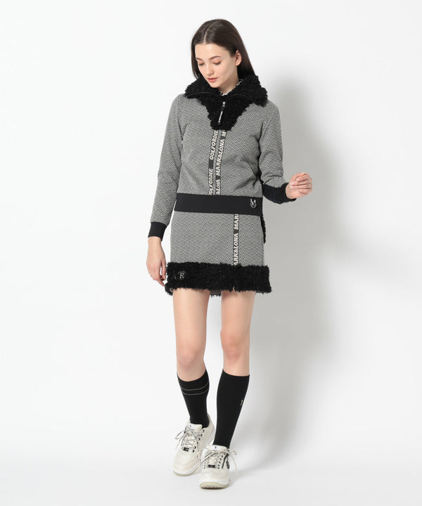 Lexa Neck Fur Tops | WOMEN