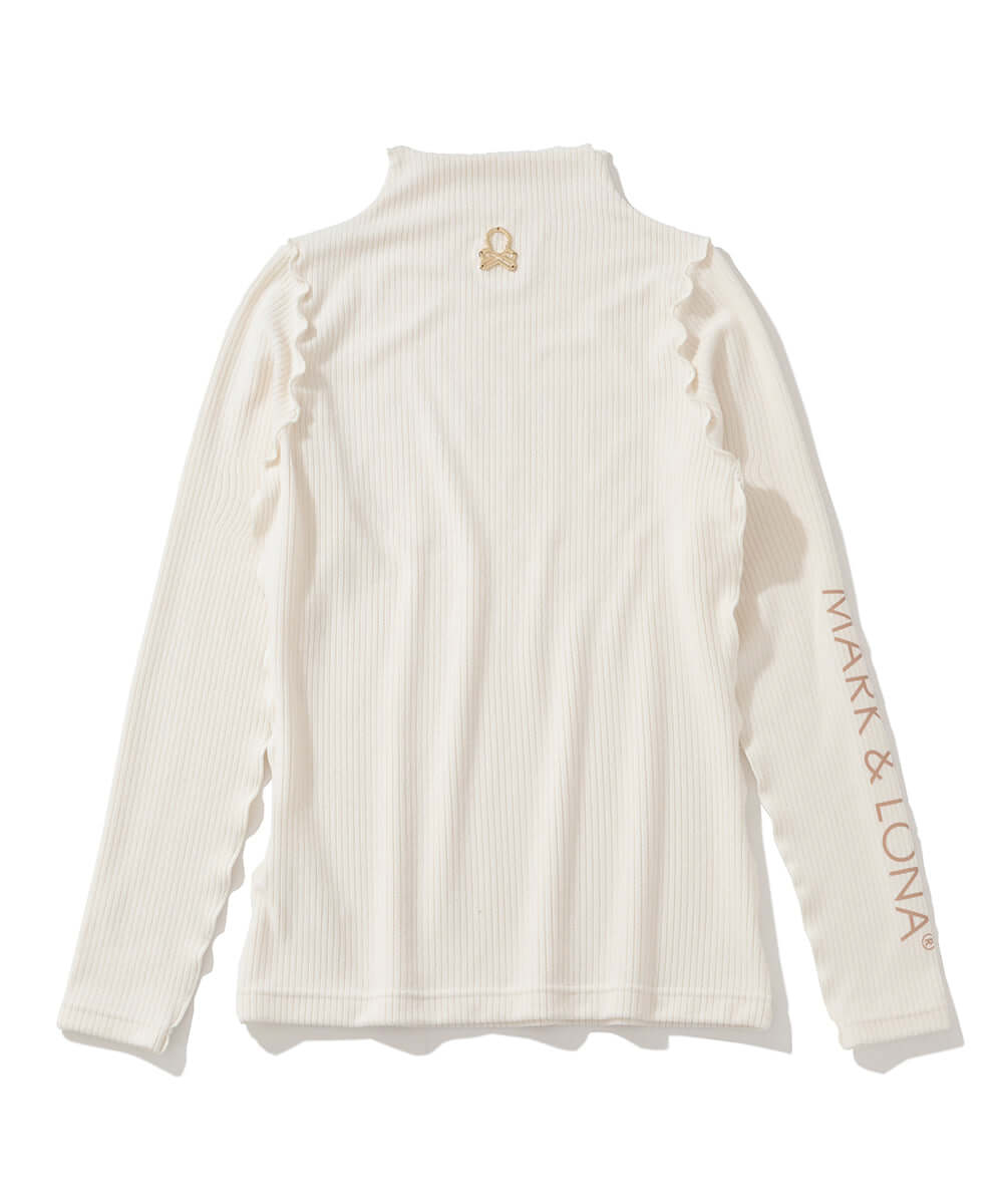 Lodi Ribbed Bottleneck Pullover | WOMEN