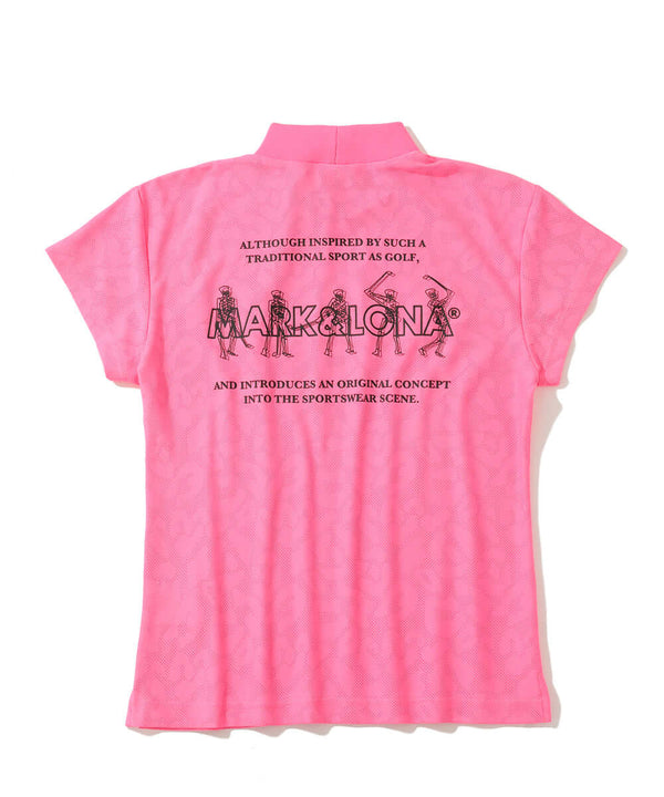 Gene Leopard Mock Neck | WOMEN