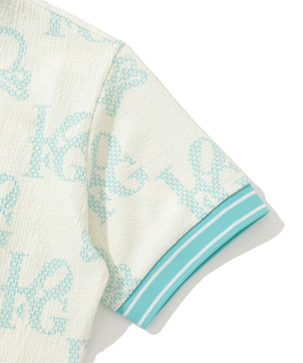 Ever Monogram Mock Neck Tee | WOMEN