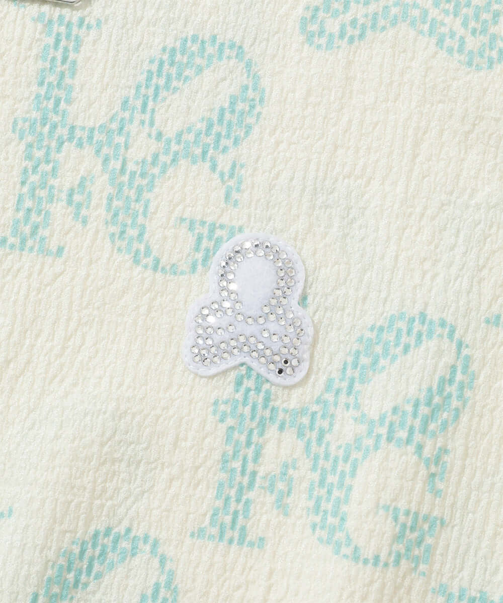 Ever Monogram Mock Neck Tee | WOMEN