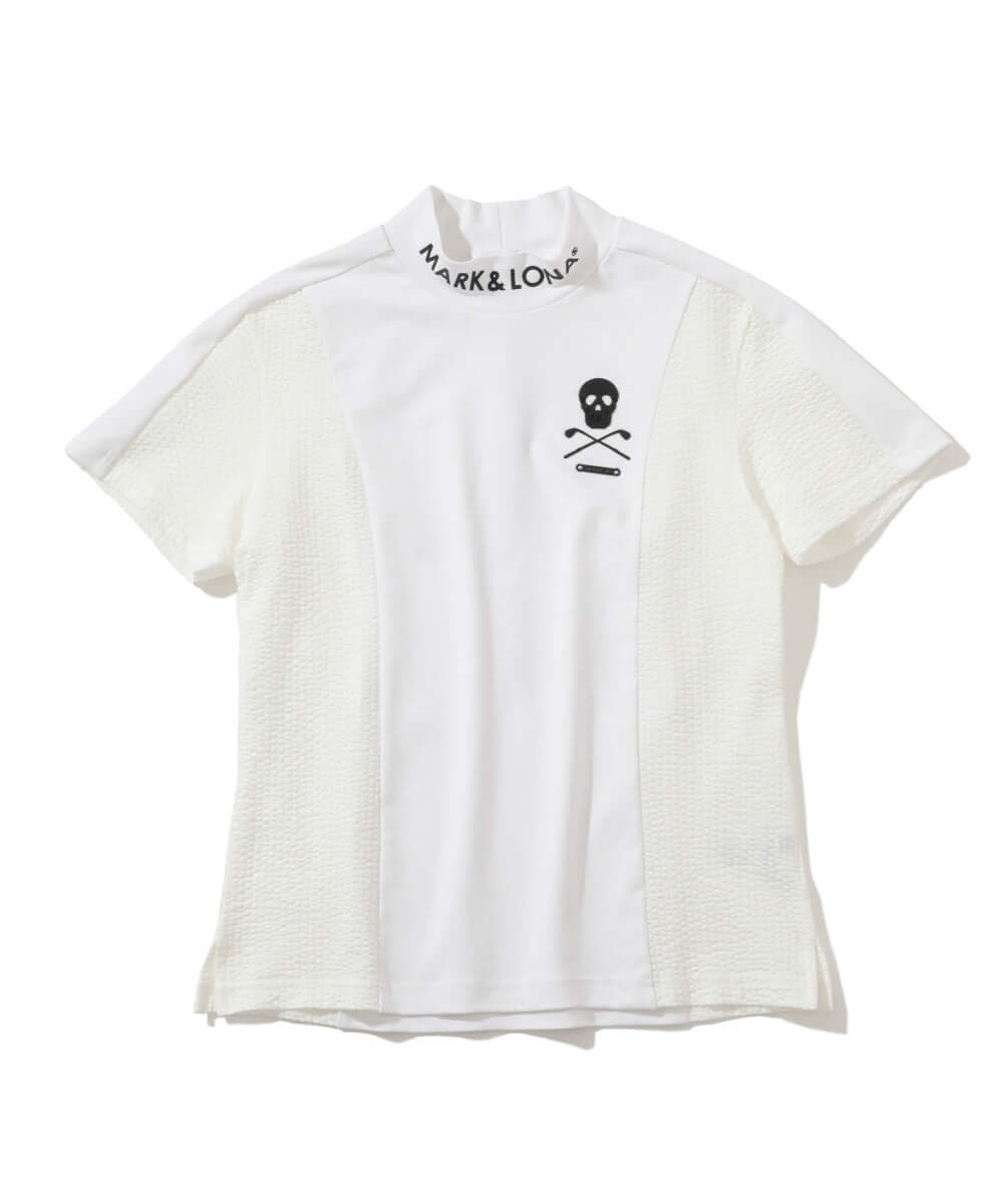 Calde Panel Mock Neck | WOMEN