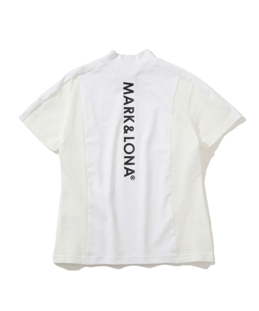 Calde Panel Mock Neck | WOMEN