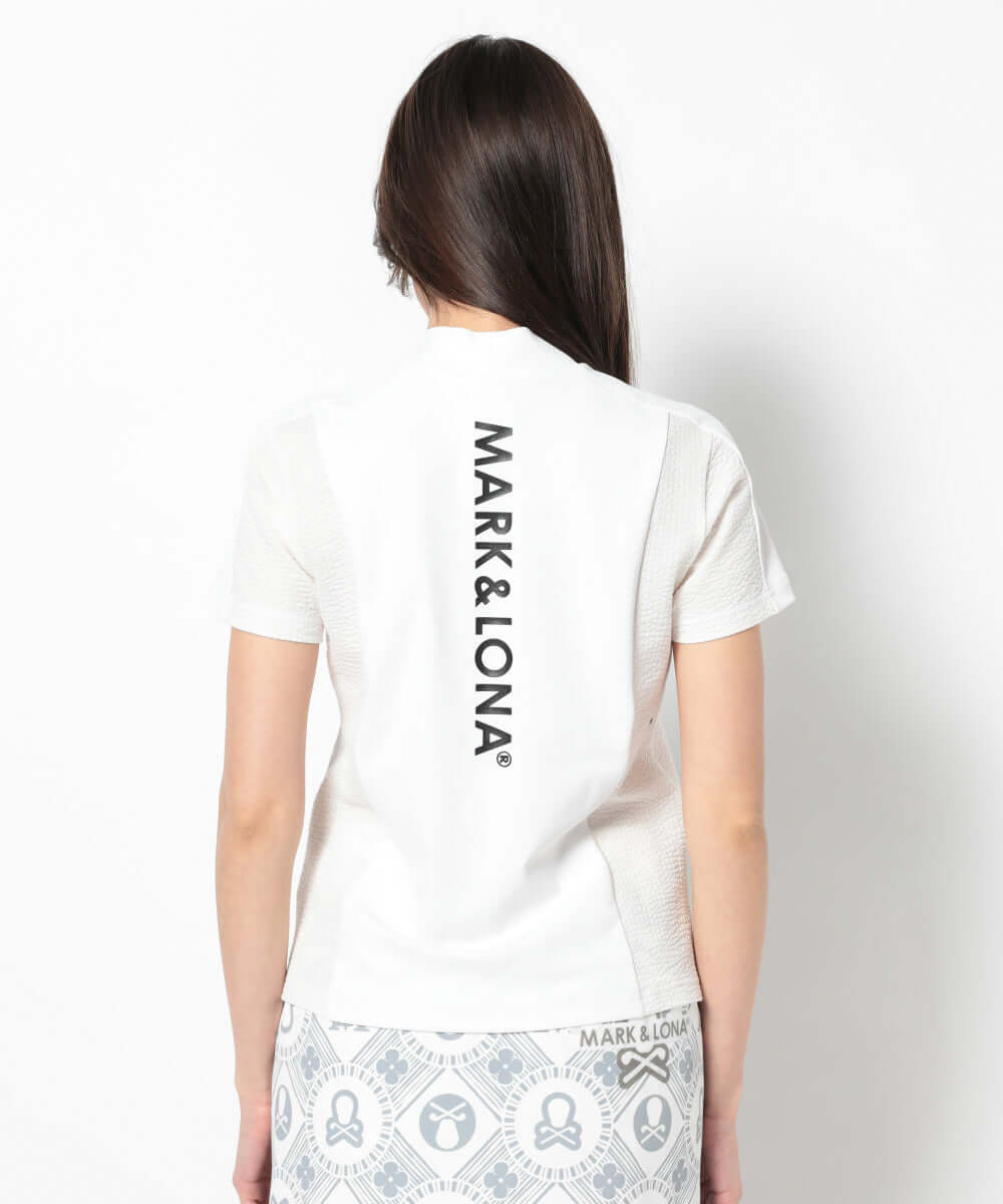 Calde Panel Mock Neck | WOMEN