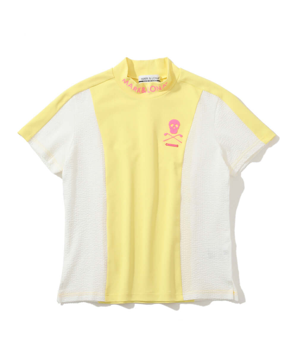 Calde Panel Mock Neck | WOMEN