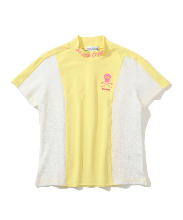 Calde Panel Mock Neck | WOMEN