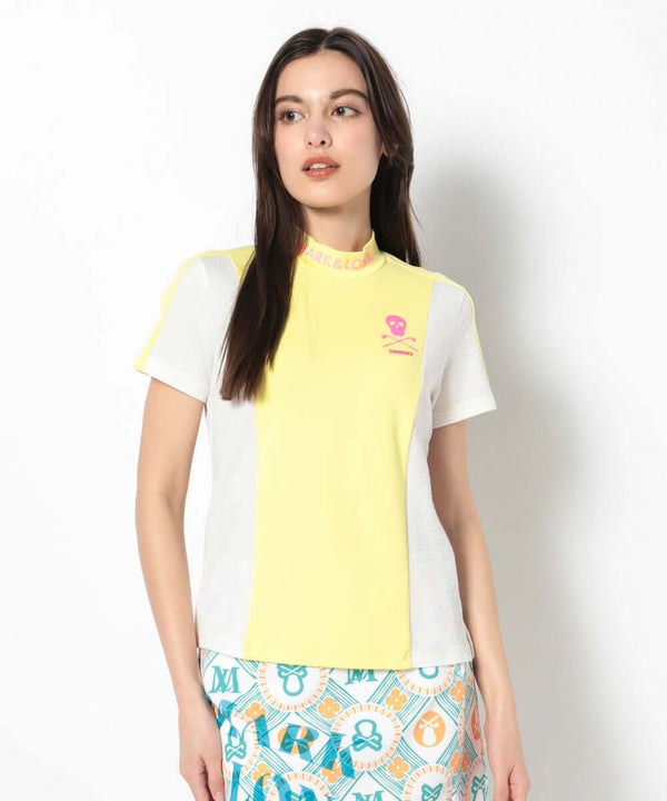 Calde Panel Mock Neck | WOMEN