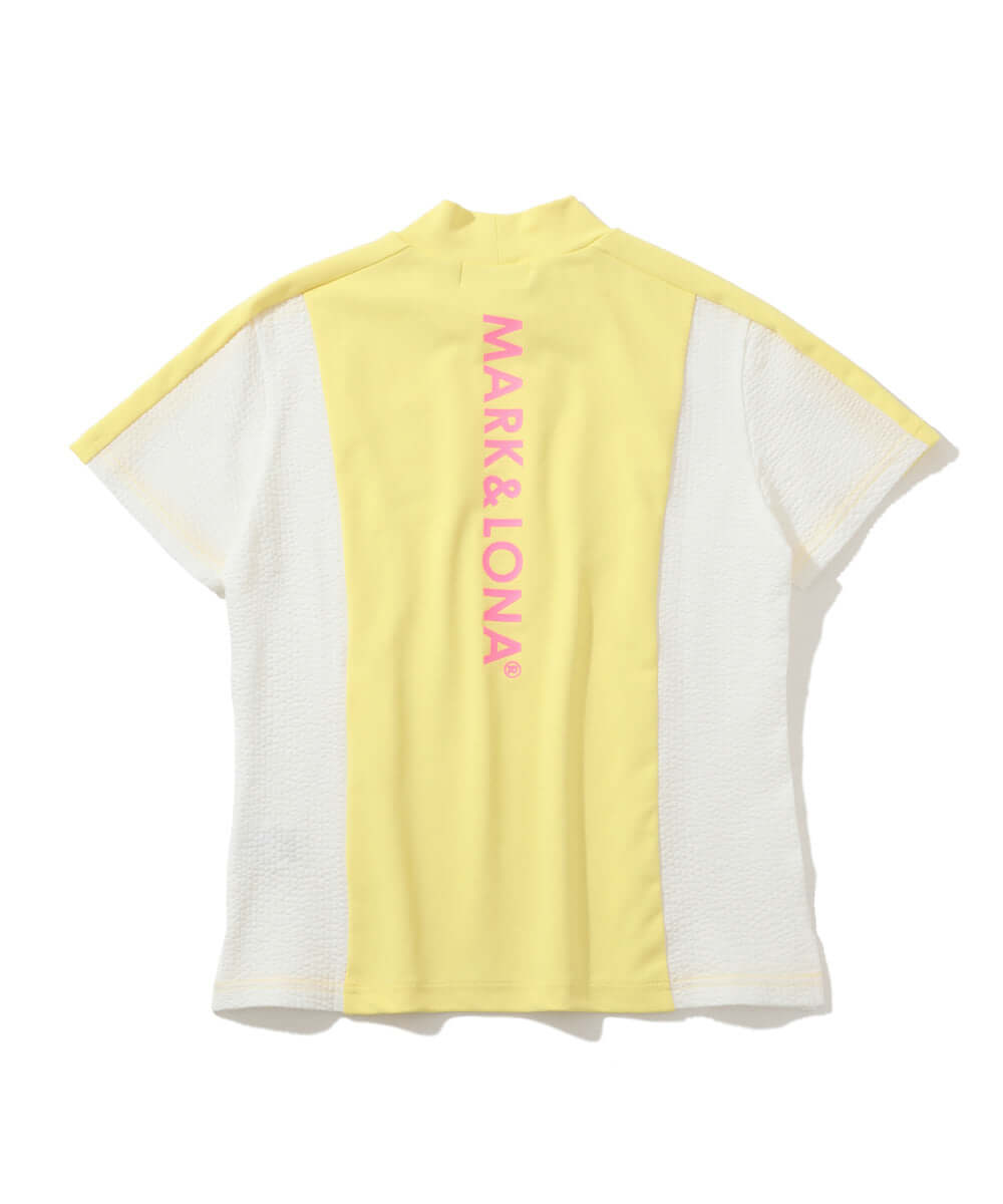 Calde Panel Mock Neck | WOMEN