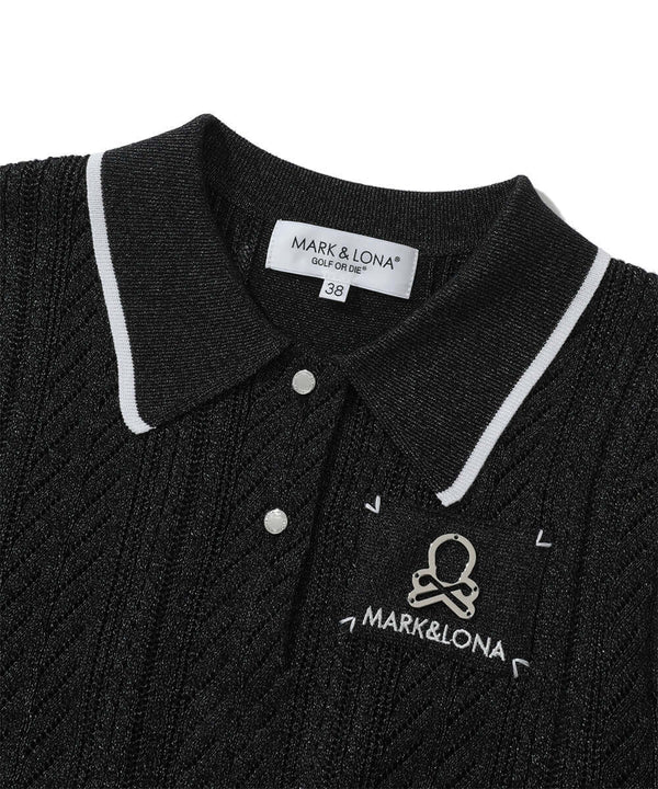 Stefani Lamé Polo | WOMEN
