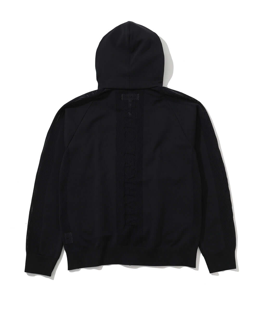 Ever Mesh linned Knit Hoodie | WOMEN