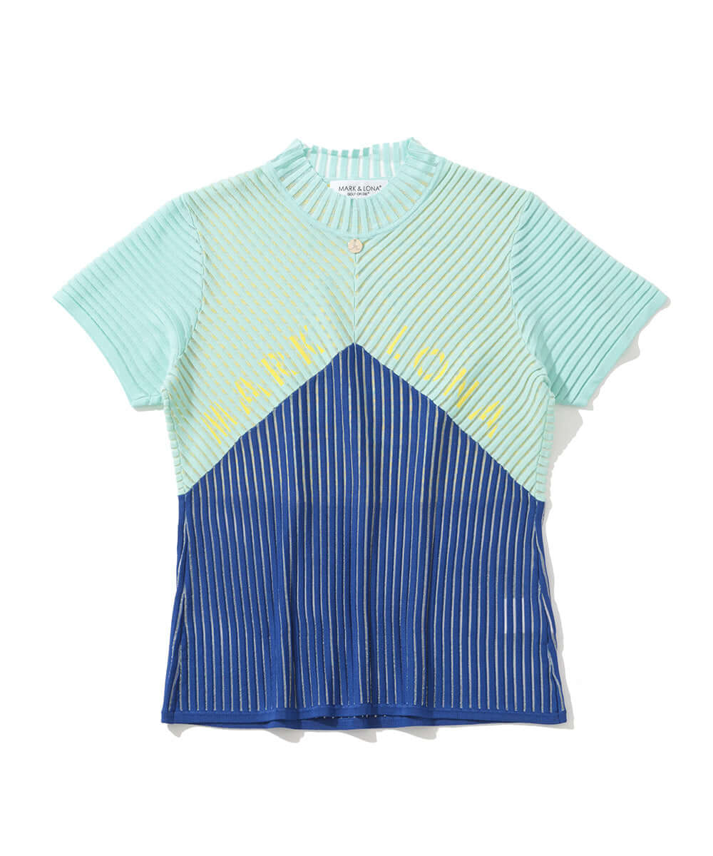 Dual Tone Ribbed Knit | WOMEN