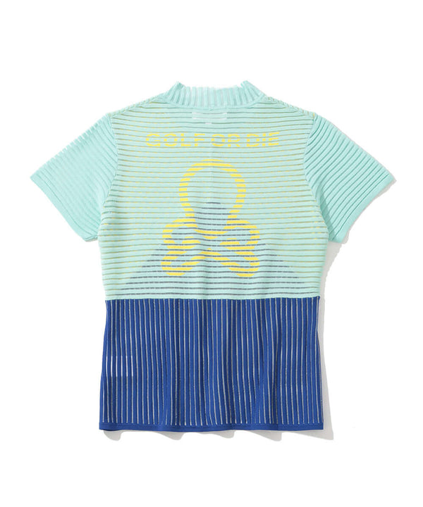 Dual Tone Ribbed Knit | WOMEN