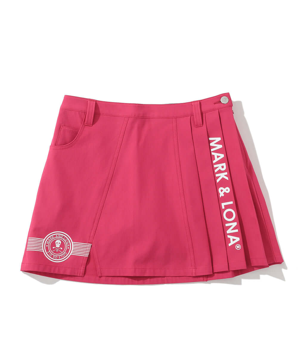 Lotta Asym Pleated Mini Skirt | WOMEN