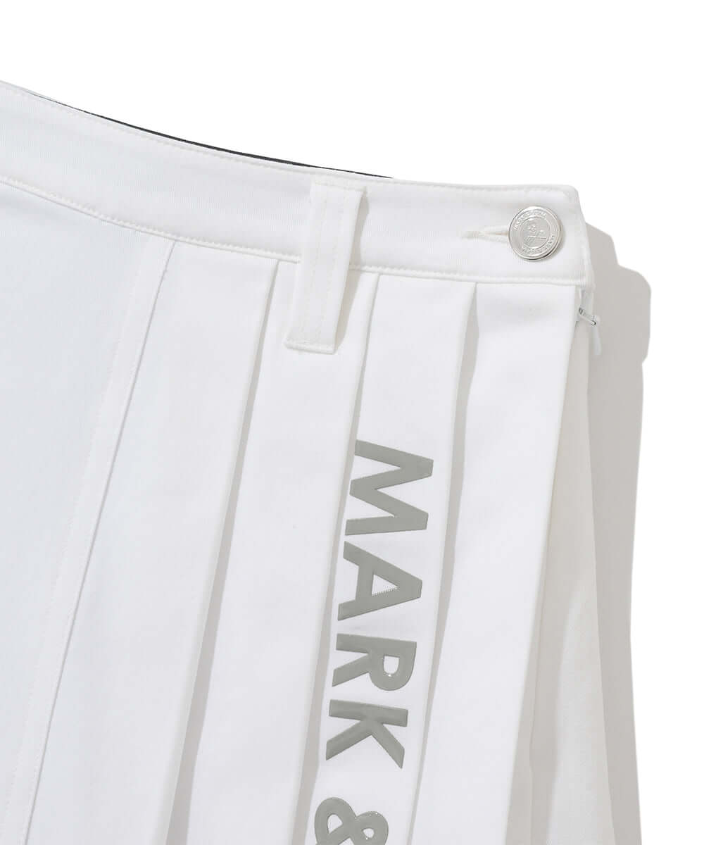 Lotta Asym Pleated Mini Skirt | WOMEN