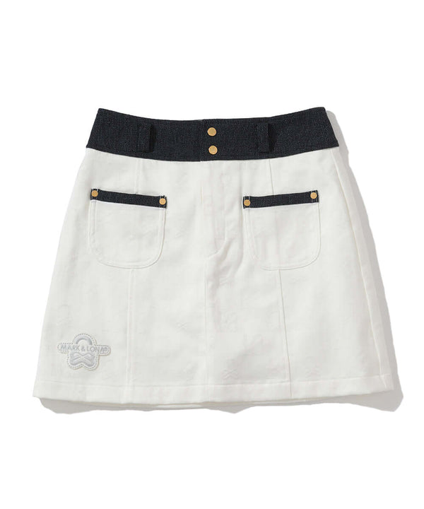 Ever Monogram Nautic Skirt | WOMEN